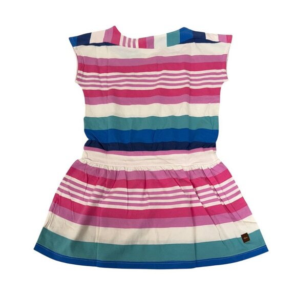 NWT Tea Collection Striped Dress Pink Size 4 - Picture 2 of 4